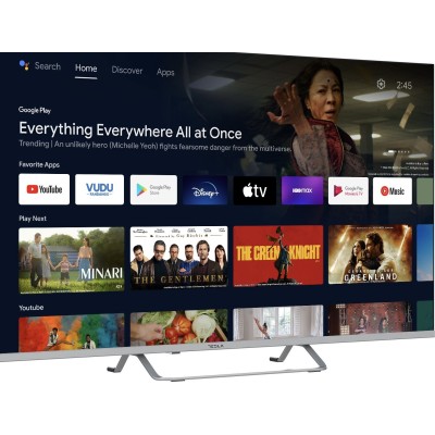 ტელევიზორი Tesla 55" Silver/Frameless