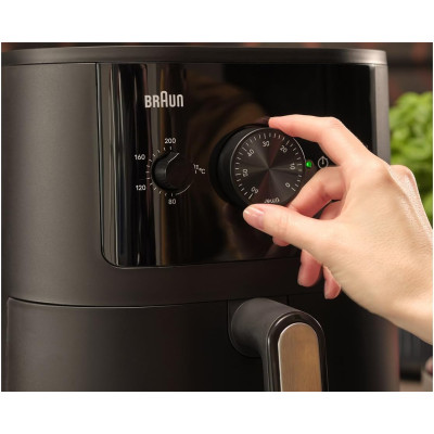 აეროგრილი Braun MultiFry 3 Air fryer HF 3000 Black