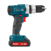 უსადენო დარტყმითი ბურღი-სახრახნისი Ronix-8620 20V