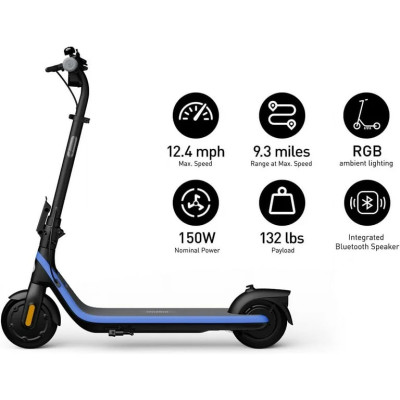 საბავშვო ელ. სკუტერი Segway Ninebot KickScooter C2 Pro
